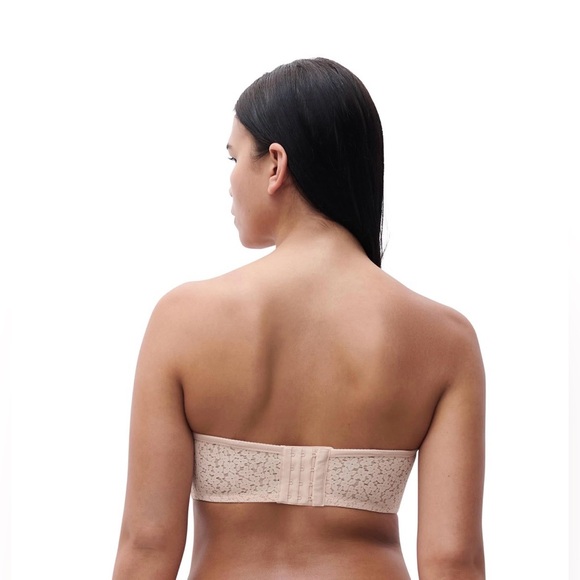 Chantelle Women's Norah Unlined Strapless Bra 38DDDD - Picture 3 of 11